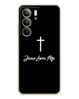 Чехол для Realme C73 5G с картинкой «Иисус любит тебя»