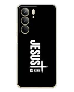 Чехол для Realme C73 5G с картинкой «Вертикаль веры Jesus»