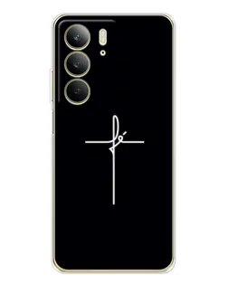 Чохол для Realme C73 5G з картинкою «Тонкий хрест» Чохол для Realme C73 5G з картинкою «Тонкий хрест»