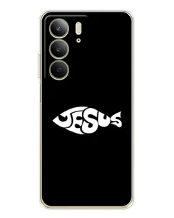 Чохол для Realme C73 5G з картинкою «Риба Jesus» Чохол для Realme C73 5G з картинкою «Риба Jesus»