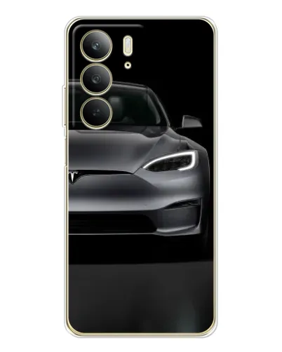Чехол для Realme C73 5G с картинкой «Tesla Model S Look»