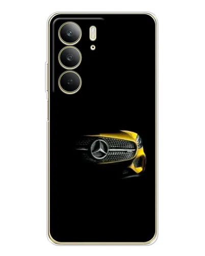Чехол для Realme C73 5G с картинкой «Mercedes — ретро стиль» Чехол для Realme C73 5G с картинкой «Mercedes — ретро стиль»