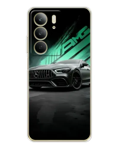 Чехол для Realme C73 5G с картинкой «Темный Mercedes AMG» Чехол для Realme C73 5G с картинкой «Темный Mercedes AMG»