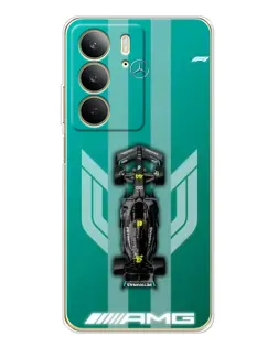 Чехол для Realme C73 5G с картинкой «Mercedes AMG Petronas»