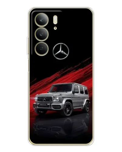 Чехол для Realme C73 5G с картинкой «Mercedes G-Class красный» Чехол для Realme C73 5G с картинкой «Mercedes G-Class красный»
