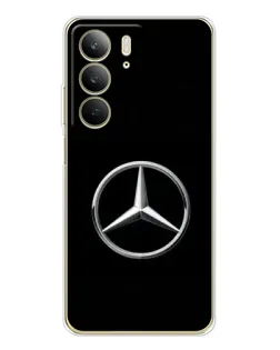 Чехол для Realme C73 5G с картинкой «Mercedes классический лого»
