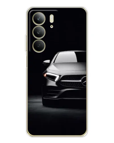 Чехол для Realme C73 5G с картинкой «Свет фар Mercedes» Чехол для Realme C73 5G с картинкой «Свет фар Mercedes»