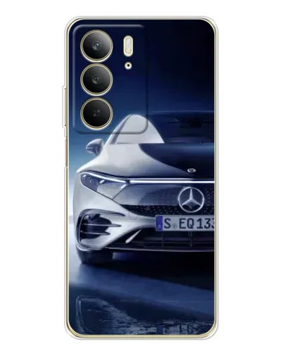 Чехол для Realme C73 5G с картинкой «Mercedes EQ — будущее» Чехол для Realme C73 5G с картинкой «Mercedes EQ — будущее»