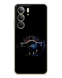 Чохол для Realme C73 5G з картинкою «Салон Audi — кермо» Чохол для Realme C73 5G з картинкою «Салон Audi — кермо»