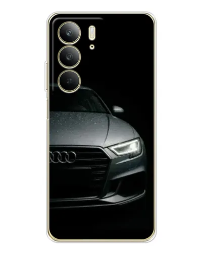 Чехол для Realme C73 5G с картинкой «Audi — детализация кузова» Чехол для Realme C73 5G с картинкой «Audi — детализация кузова»