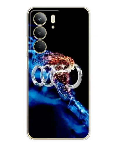 Чехол для Realme C73 5G с картинкой «Энергия лого Audi» Чехол для Realme C73 5G с картинкой «Энергия лого Audi»