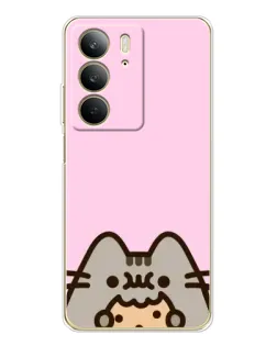 Чохол для Realme C73 5G з картинкою «Pusheen та печиво» Чохол для Realme C73 5G з картинкою «Pusheen та печиво»