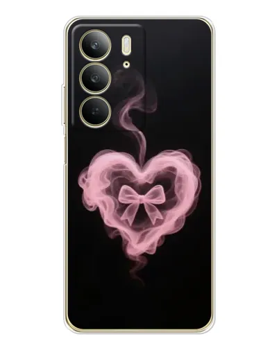 Чехол для Realme C73 5G с картинкой «Дымчатое сердце»