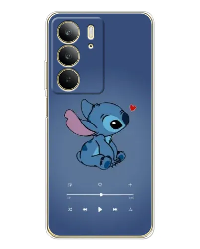 Чехол для Realme C73 5G с картинкой «Музыкальный Stitch»