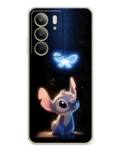 Чехол для Realme C73 5G с картинкой «Сияющий Стич»