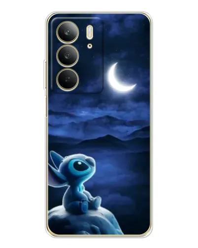 Чехол для Realme C73 5G с картинкой «Лунная ночь Стича»