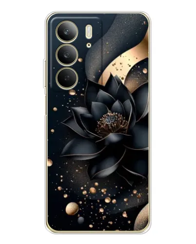 Чехол для Realme C73 5G с картинкой «Черный лотос» Чехол для Realme C73 5G с картинкой «Черный лотос»