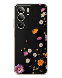 Чехол для Realme C73 5G с картинкой «Цветочная композиция»