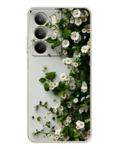 Чехол для Realme C73 5G с картинкой «Ветка мелких белых цветов» Чехол для Realme C73 5G с картинкой «Ветка мелких белых цветов»