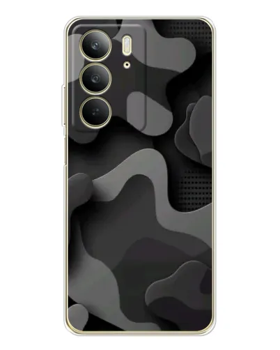 Чехол для Realme C73 5G с картинкой «Темный абстрактный камуфляж» Чехол для Realme C73 5G с картинкой «Темный абстрактный камуфляж»