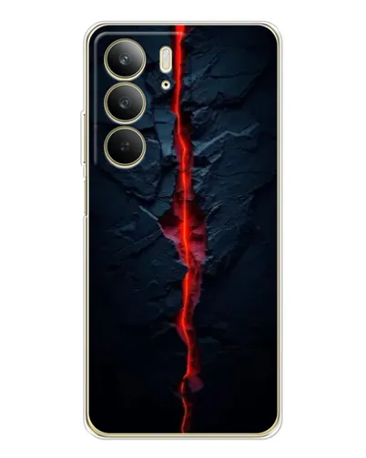 Чехол для Realme C73 5G с картинкой «Kрасная лавовая трещина» Чехол для Realme C73 5G с картинкой «Kрасная лавовая трещина»
