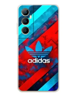 Чехол для Realme C75 с картинкой «Абстракция Adidas»