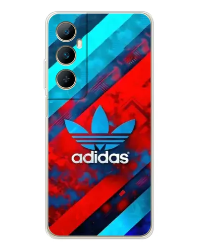 Чехол для Realme C75 с картинкой «Абстракция Adidas»