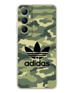 Чехол для Realme C75 с картинкой «Милитари стиль Adidas»