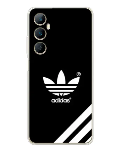 Чехол для Realme C75 с картинкой «Adidas с диагональными полосами»