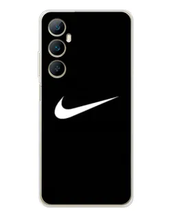 Чехол для Realme C75 с картинкой «Минималистический Найк» Чехол для Realme C75 с картинкой «Минималистический Найк»