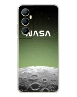 Чехол для Realme C75 с картинкой «NASA — лунный градиент»