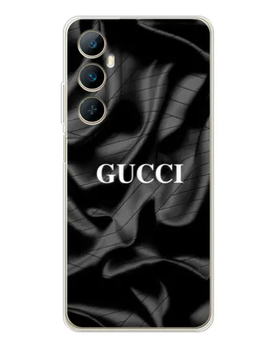 Чехол для Realme C75 с картинкой «Gucci — шелковые волны» Чехол для Realme C75 с картинкой «Gucci — шелковые волны»