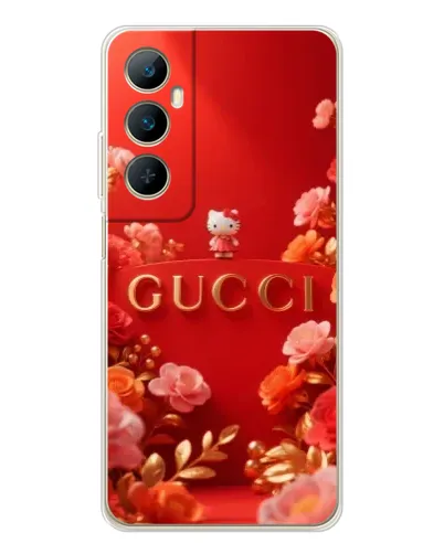 Чехол для Realme C75 с картинкой «Gucci — золотой сад» Чехол для Realme C75 с картинкой «Gucci — золотой сад»