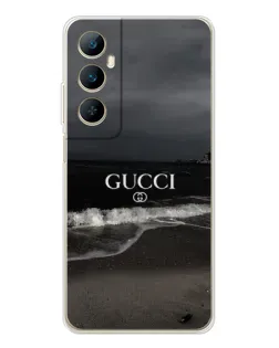 Чехол для Realme C75 с картинкой «Gucci — морской прибой»