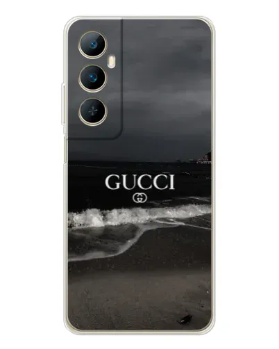 Чехол для Realme C75 с картинкой «Gucci — морской прибой» Чехол для Realme C75 с картинкой «Gucci — морской прибой»