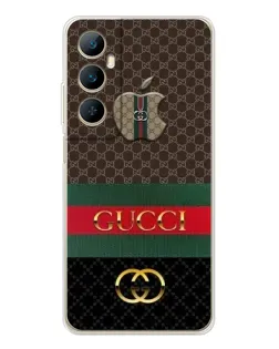 Чехол для Realme C75 с картинкой «Gucci — брендированный десерт»