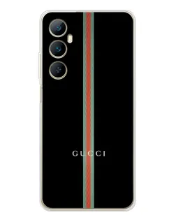 Чохол для Realme C75 з картинкою «Gucci — строга лінія»