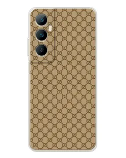 Чохол для Realme C75 з картинкою «Gucci — класичний беж»