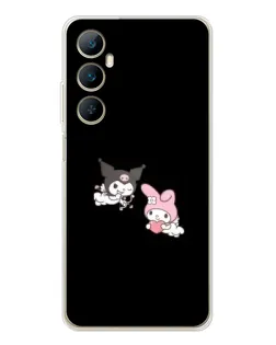 Чехол для Realme C75 с картинкой «My Melody и Kuromi»