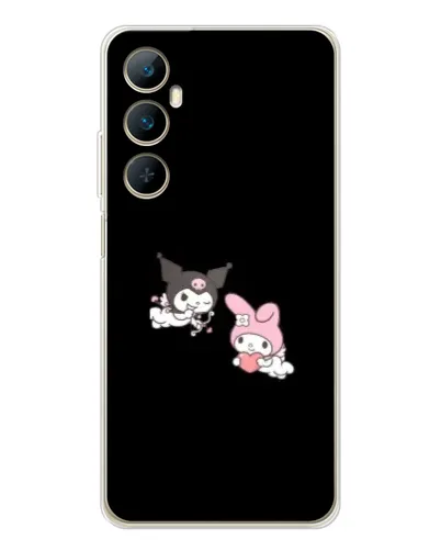 Чехол для Realme C75 с картинкой «My Melody и Kuromi»