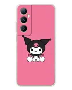 Чехол для Realme C75 с картинкой «Хмурая Kuromi»