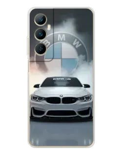 Чехол для Realme C75 с картинкой «BMW в белом дыму» Чехол для Realme C75 с картинкой «BMW в белом дыму»