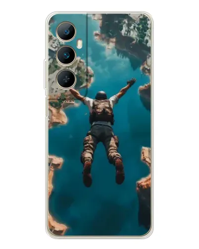 Чехол для Realme C75 с картинкой «PUBG — свободное падение» Чехол для Realme C75 с картинкой «PUBG — свободное падение»