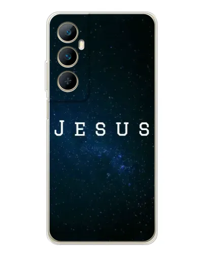 Чехол для Realme C75 с картинкой «Звездное небо Jesus»