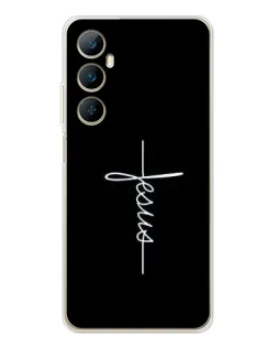 Чехол для Realme C75 с картинкой «Тонкая линия веры»