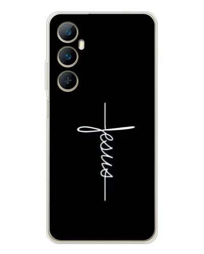 Чехол для Realme C75 с картинкой «Тонкая линия веры»