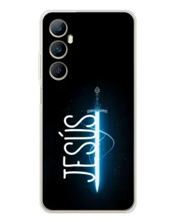 Чехол для Realme C75 с картинкой «Меч Духа Jesus»