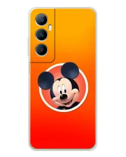 Чехол для Realme C75 с картинкой «Mickey в круге»