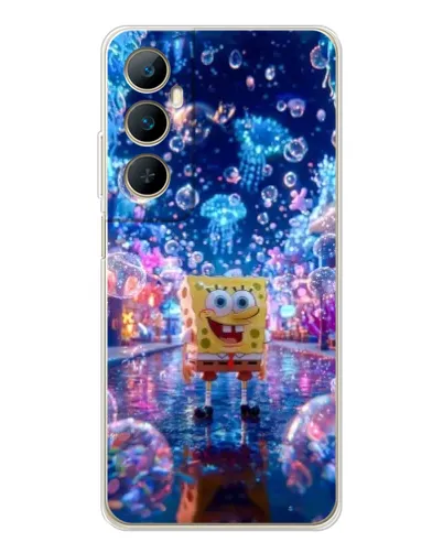 Чехол для Realme C75 с картинкой «Неоновый океан»