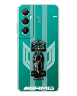 Чехол для Realme C75 с картинкой «Mercedes AMG Petronas»